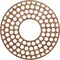 Ekena Millwork Fink Wood Fretwork Pierced Ceiling Medallion, Walnut, 38"OD x 13 3/4"ID x 3/8"T CMWP38X38X0375FFWA - alternate 1
